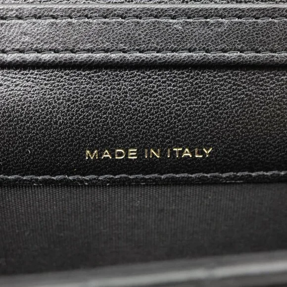 Chanel Ribbon Flap Shiny Lambskin Quilted Leather Belt Bag Black - Picture 13 of 13